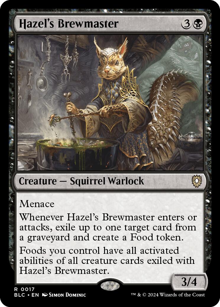 Hazel's Brewmaster [Bloomburrow Commander] | Gaming Infinity