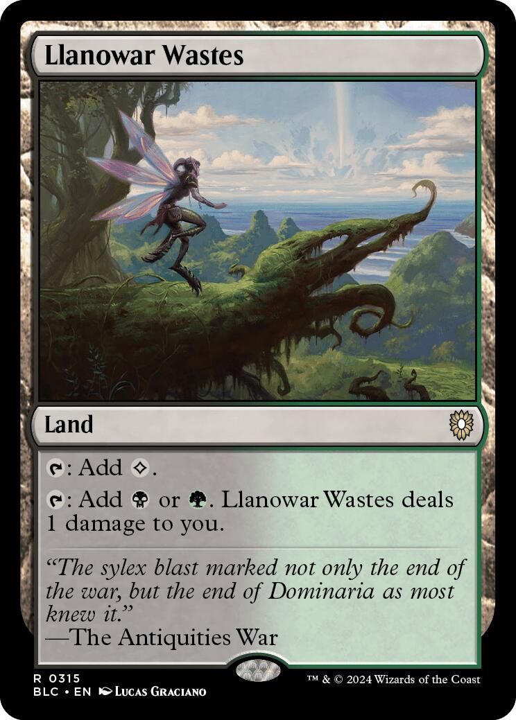 Llanowar Wastes [Bloomburrow Commander] | Gaming Infinity