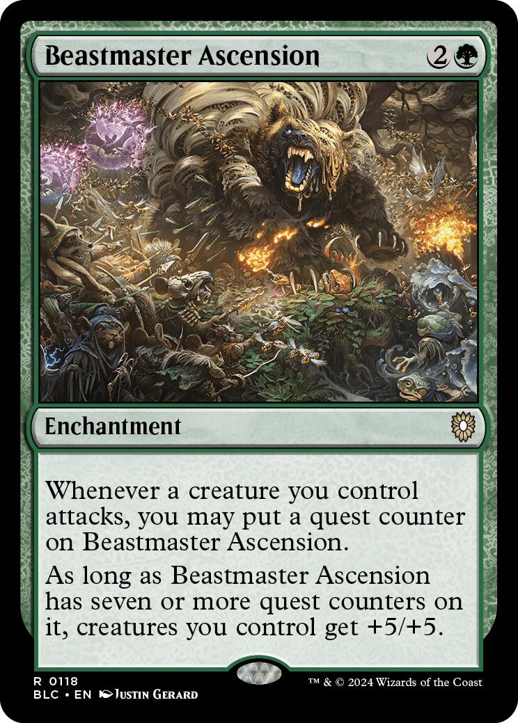 Beastmaster Ascension [Bloomburrow Commander] | Gaming Infinity