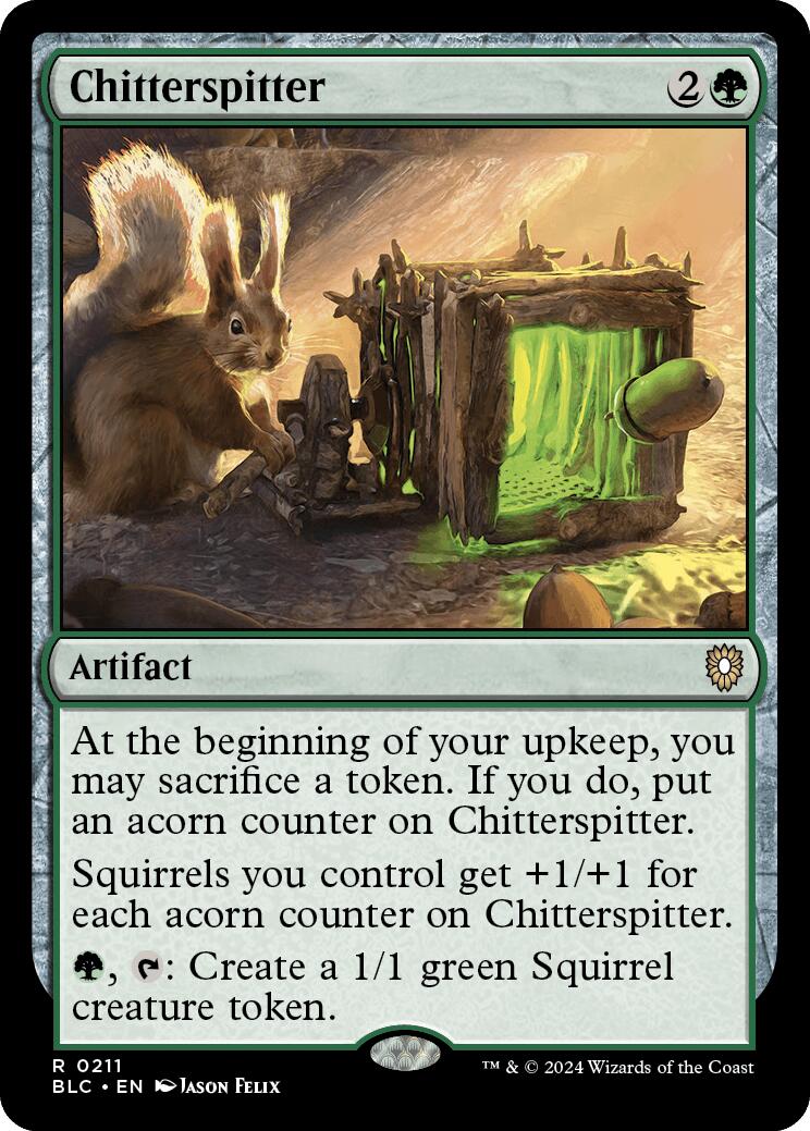 Chitterspitter [Bloomburrow Commander] | Gaming Infinity