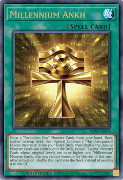 Millennium Ankh (INFO-ENSP1) [INFO-ENSP1] Secret Rare | Gaming Infinity