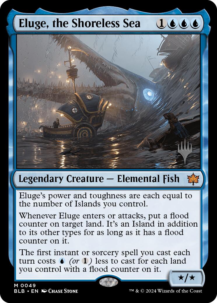 Eluge, the Shoreless Sea (Promo Pack) [Bloomburrow Promos] | Gaming Infinity