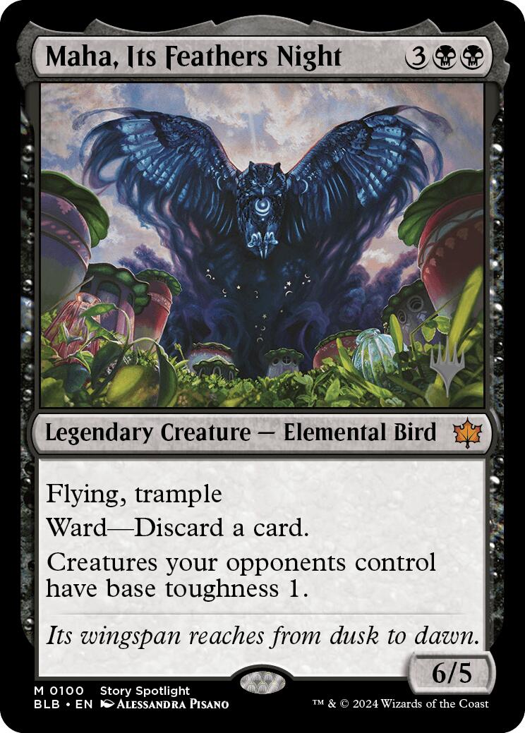 Maha, Its Feather Night (Promo Pack) [Bloomburrow Promos] | Gaming Infinity