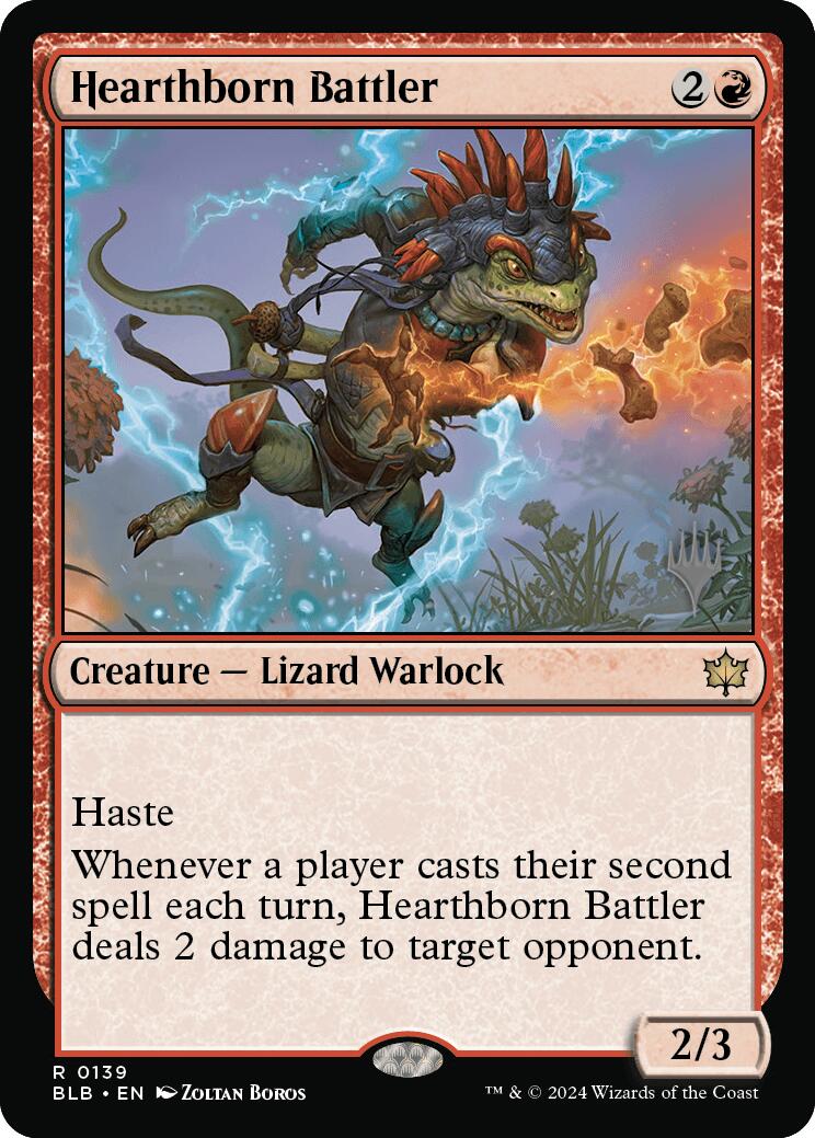 Hearthborn Battler (Promo Pack) [Bloomburrow Promos] | Gaming Infinity