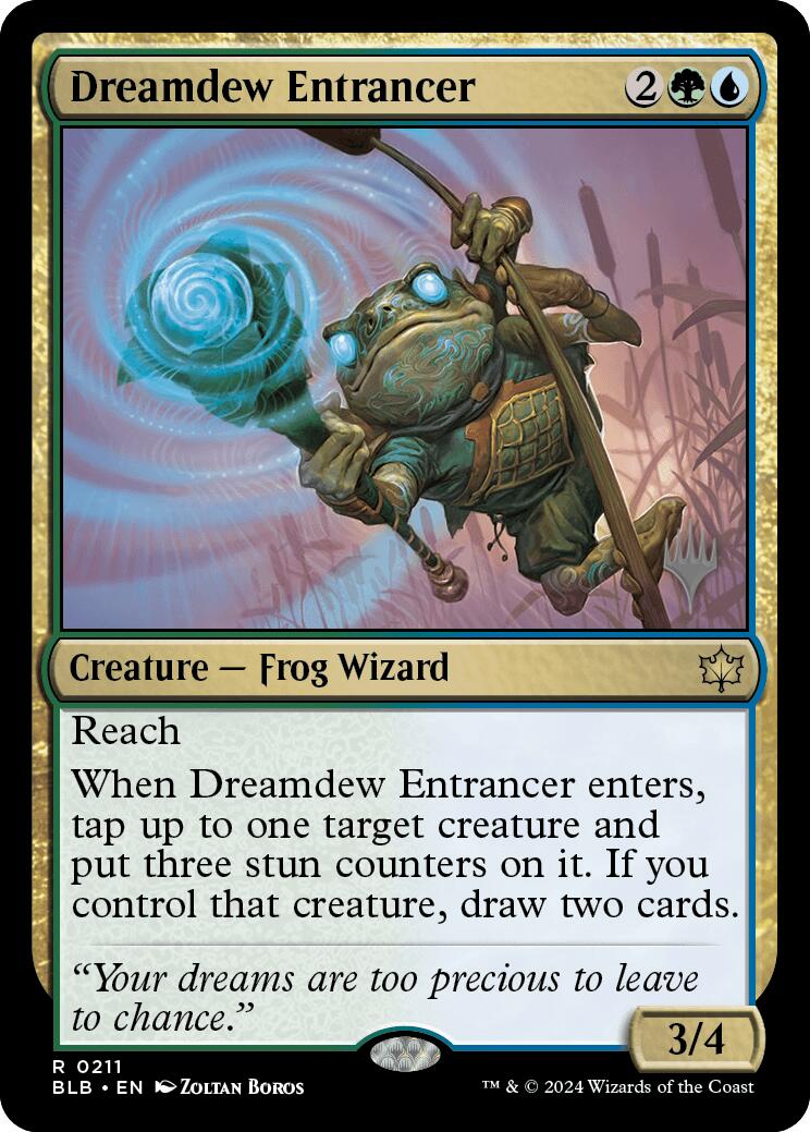 Dreamdew Entrancer (Promo Pack) [Bloomburrow Promos] | Gaming Infinity