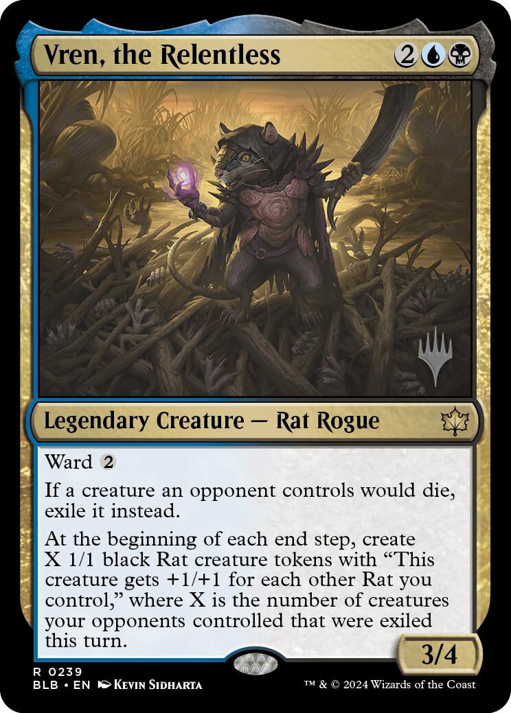 Vren, the Relentless (Promo Pack) [Bloomburrow Promos] | Gaming Infinity