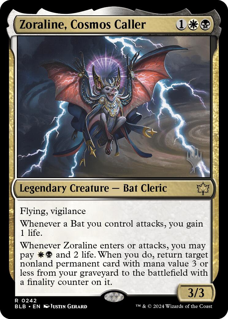 Zoraline, Cosmos Caller (Promo Pack) [Bloomburrow Promos] | Gaming Infinity
