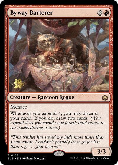 Byway Barterer [Bloomburrow Prerelease Promos] | Gaming Infinity