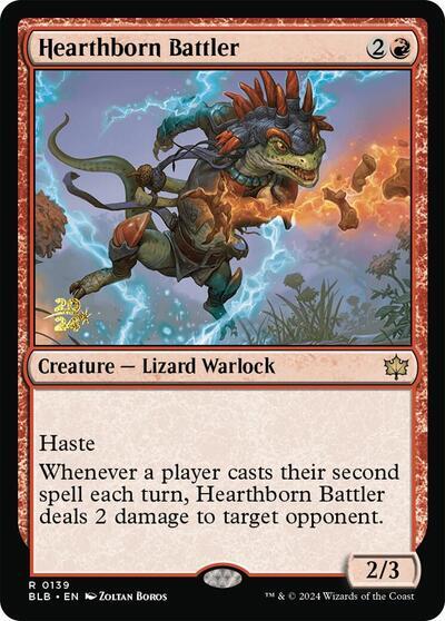 Hearthborn Battler [Bloomburrow Prerelease Promos] | Gaming Infinity