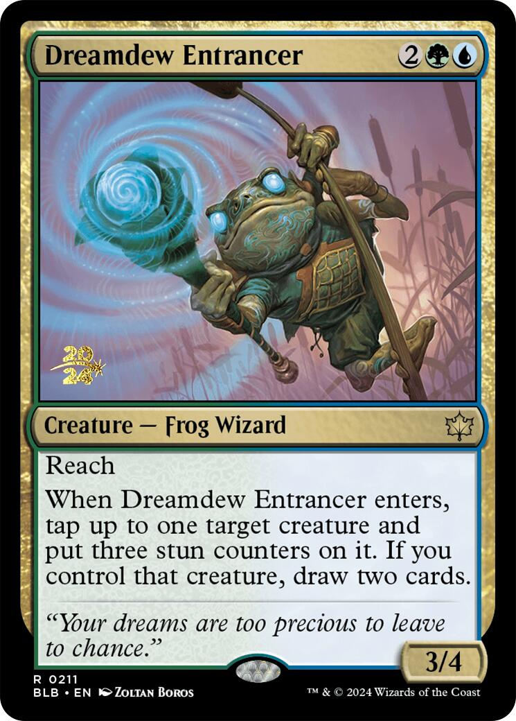 Dreamdew Entrancer [Bloomburrow Prerelease Promos] | Gaming Infinity