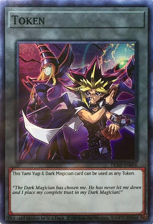 Token: Yami Yugi & Dark Magician [TKN5-EN006] Super Rare | Gaming Infinity