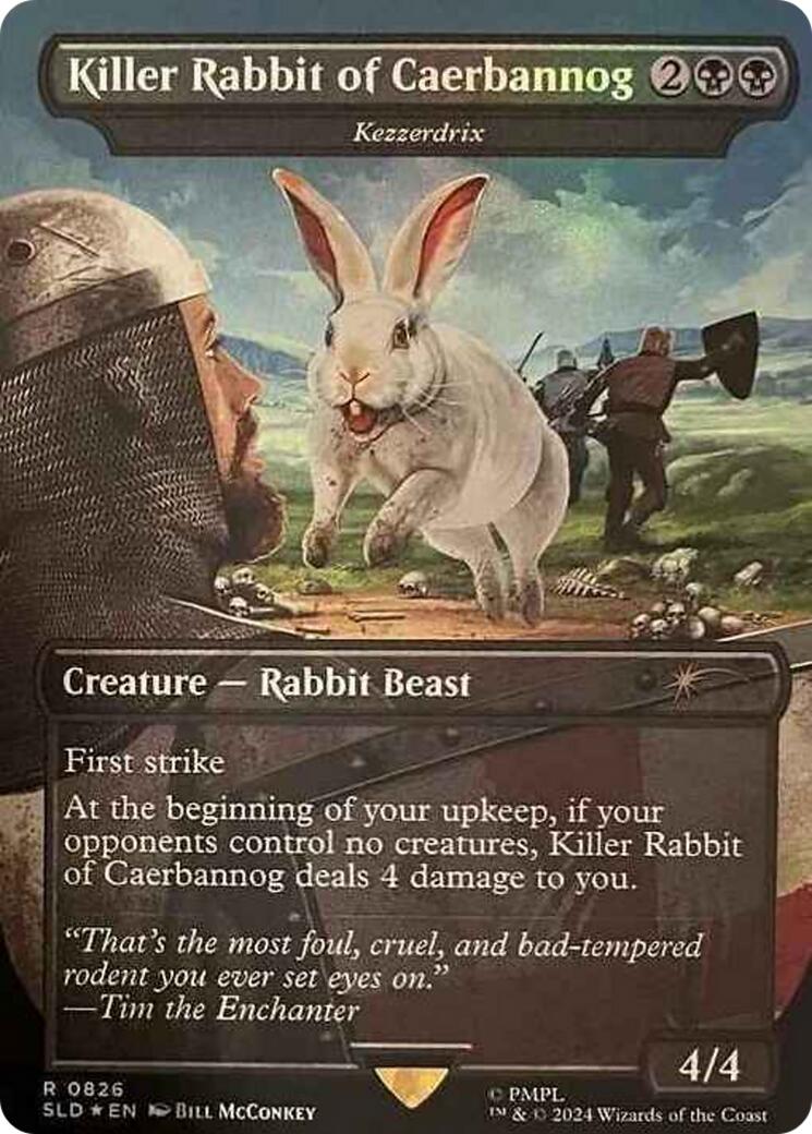 Killer Rabbit of Caerbannog - Kezzerdrix [Secret Lair Drop Series] | Gaming Infinity