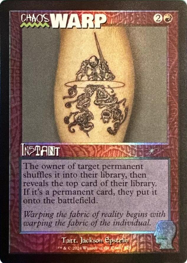 Chaos Warp (Rainbow Foil) [Secret Lair Drop Series] | Gaming Infinity