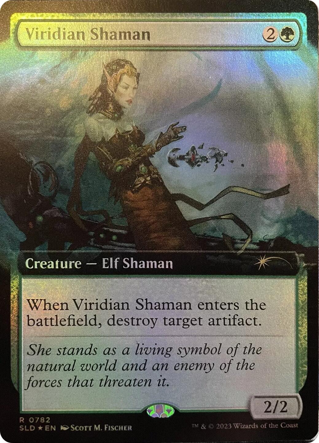 Viridian Shaman (Extended Art) [Secret Lair Drop Series] | Gaming Infinity