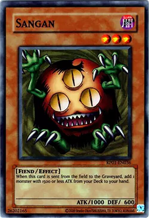 Sangan [RP01-EN036] Super Rare | Gaming Infinity