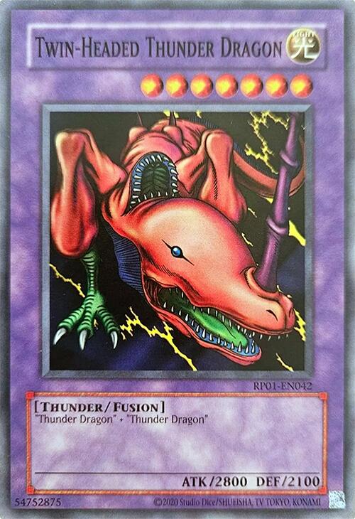 Twin-Headed Thunder Dragon [RP01-EN042] Common | Gaming Infinity