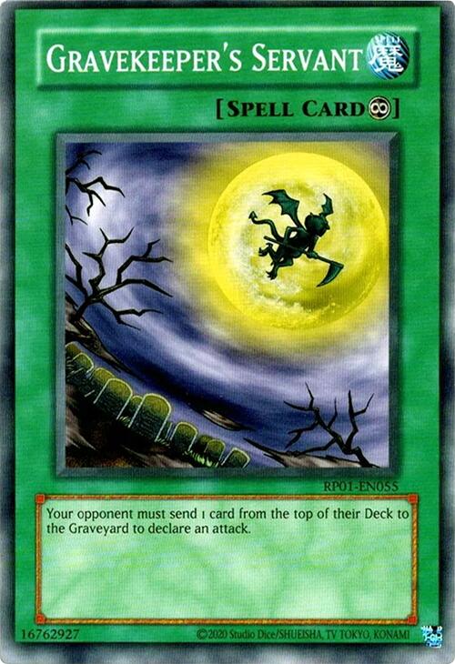 Gravekeeper's Servant [RP01-EN055] Common | Gaming Infinity