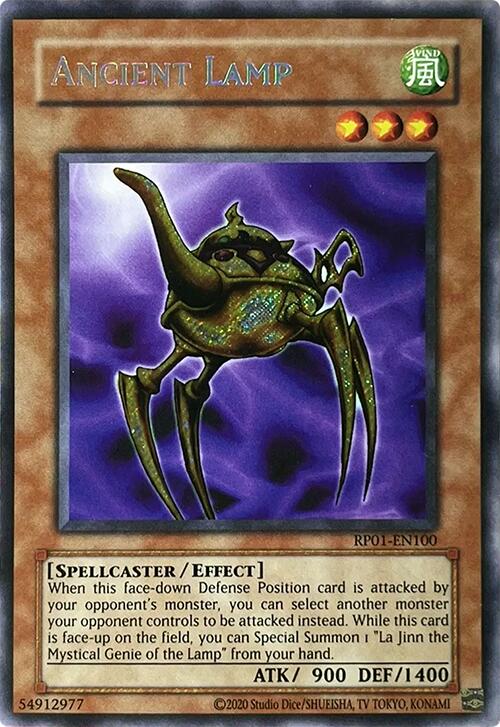 Ancient Lamp [RP01-EN100] Secret Rare | Gaming Infinity