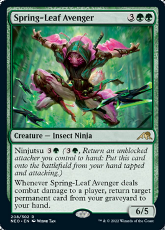 Spring-Leaf Avenger [Kamigawa: Neon Dynasty] | Gaming Infinity