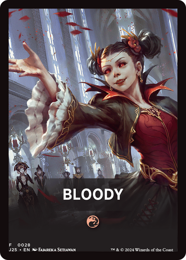 Bloody Theme Card [Foundations Jumpstart Front Cards] | Gaming Infinity