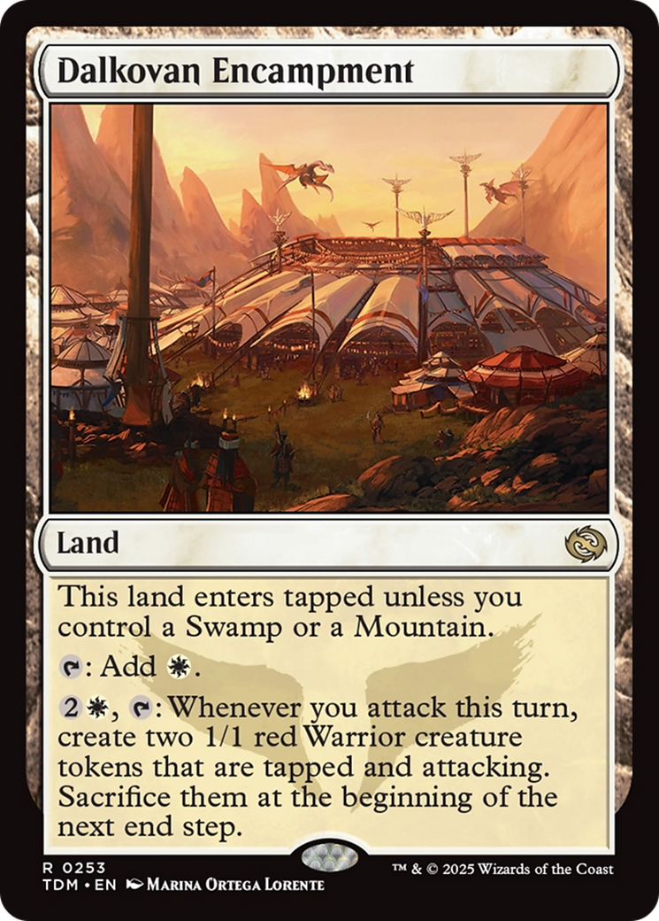 Dalkovan Encampment [Tarkir: Dragonstorm] | Gaming Infinity