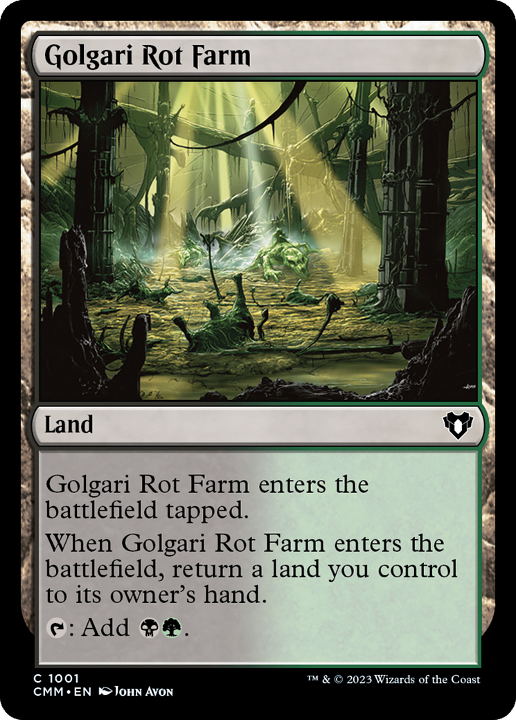 Golgari Rot Farm [Commander Masters] | Gaming Infinity