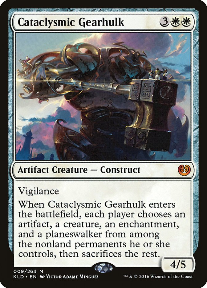 Cataclysmic Gearhulk [Kaladesh] | Gaming Infinity