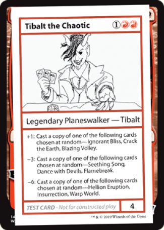 Tibalt the Chaotic (2021 Edition) [Mystery Booster Playtest Cards] | Gaming Infinity