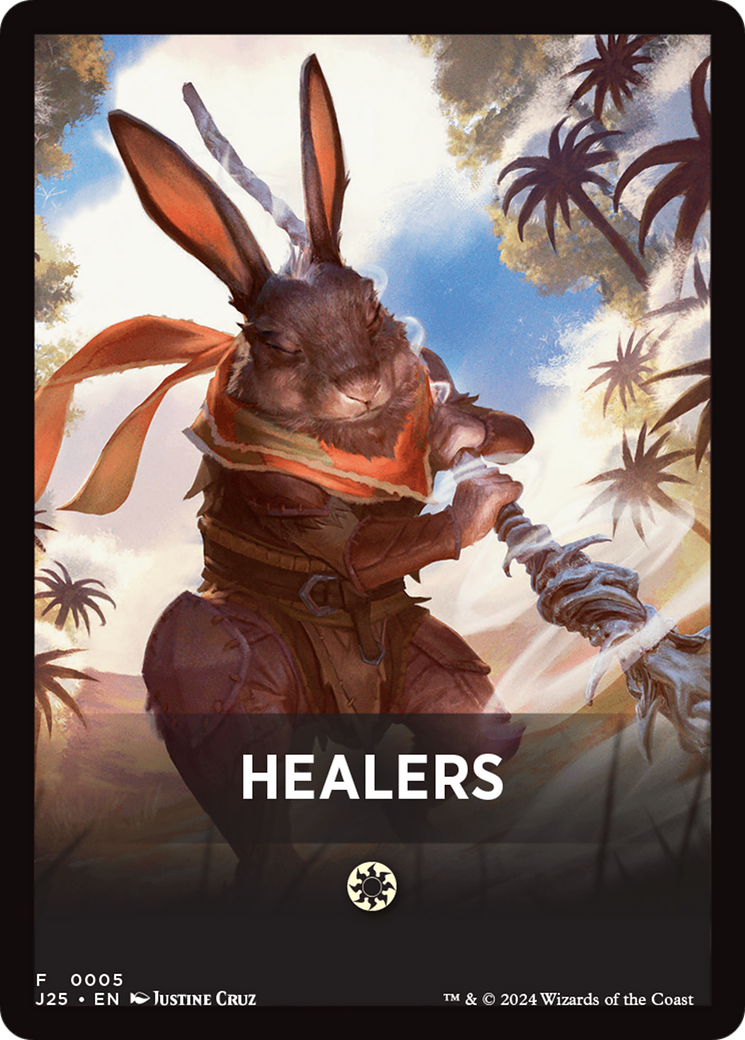 Healers Theme Card [Foundations Jumpstart Front Cards] | Gaming Infinity