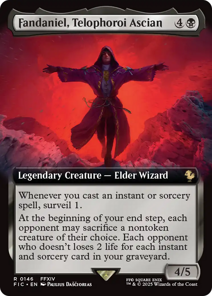Fandaniel, Telophoroi Ascian (Extended Art) [FINAL FANTASY Commander] | Gaming Infinity