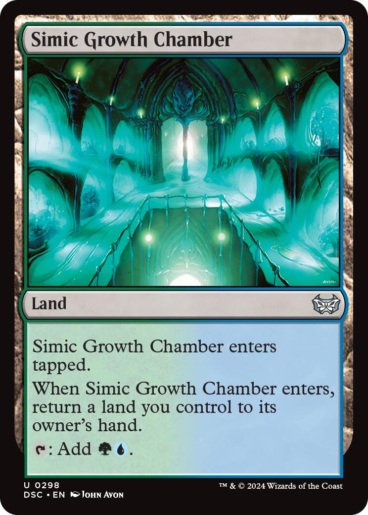 Simic Growth Chamber [Duskmourn: House of Horror Commander] | Gaming Infinity