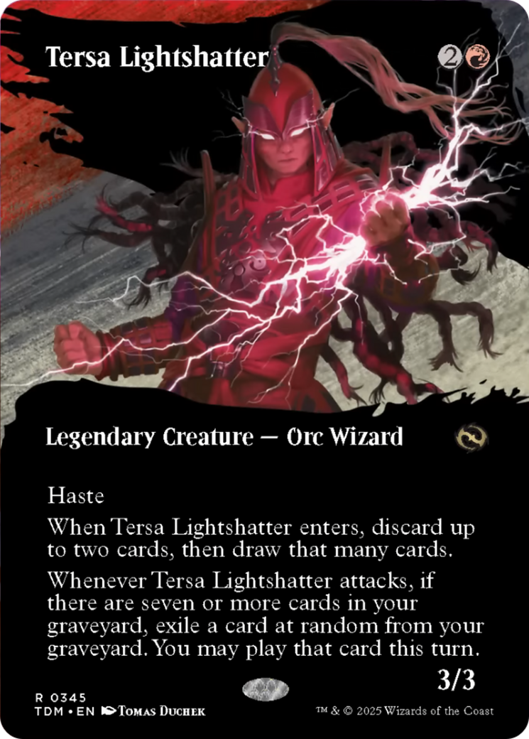 Tersa Lightshatter (Borderless) [Tarkir: Dragonstorm] | Gaming Infinity