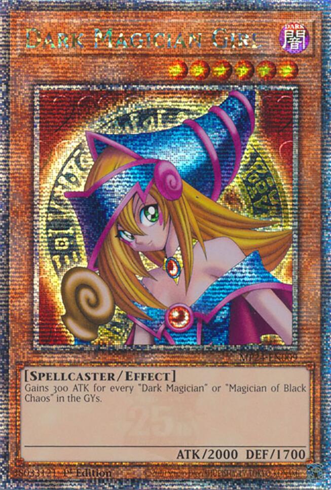 Dark Magician Girl [MP24-EN009] Quarter Century Secret Rare | Gaming Infinity