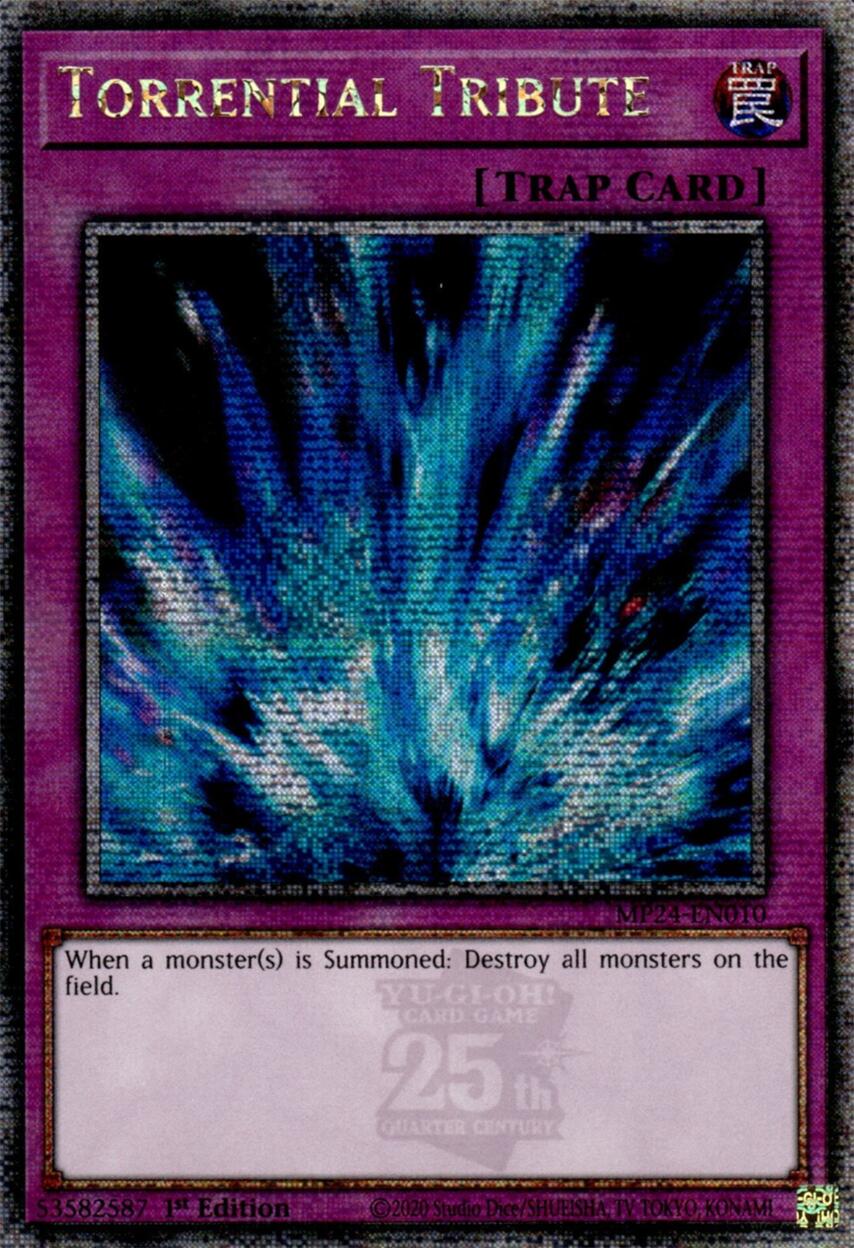 Torrential Tribute [MP24-EN010] Quarter Century Secret Rare | Gaming Infinity