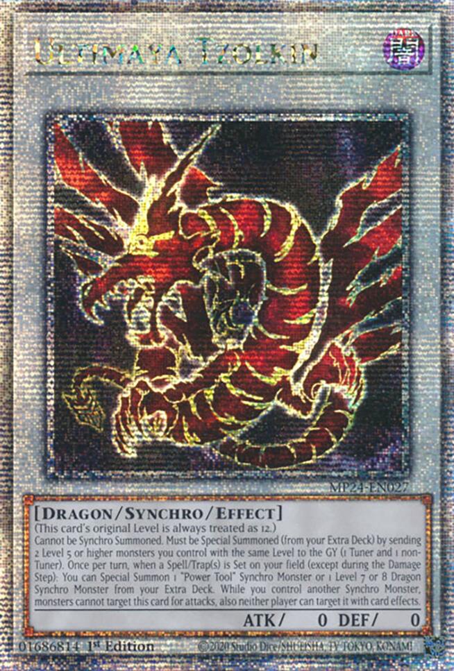 Ultimaya Tzolkin [MP24-EN027] Quarter Century Secret Rare | Gaming Infinity