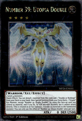 Number 39: Utopia Double [MP24-EN031] Quarter Century Secret Rare | Gaming Infinity