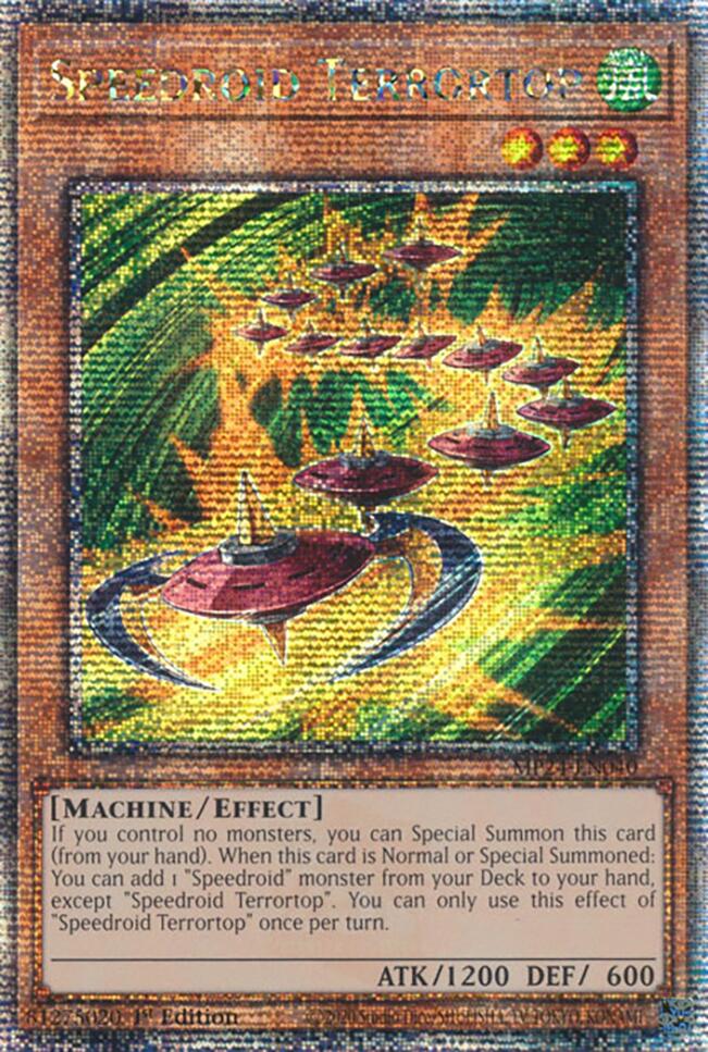 Speedroid Terrortop [MP24-EN040] Quarter Century Secret Rare | Gaming Infinity