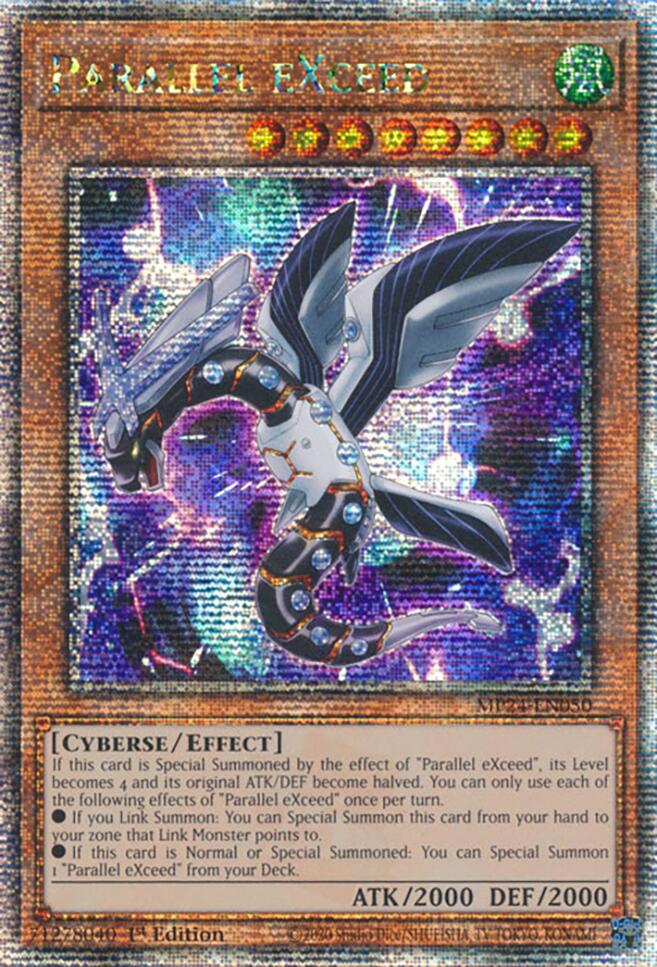 Parallel eXceed [MP24-EN050] Quarter Century Secret Rare | Gaming Infinity