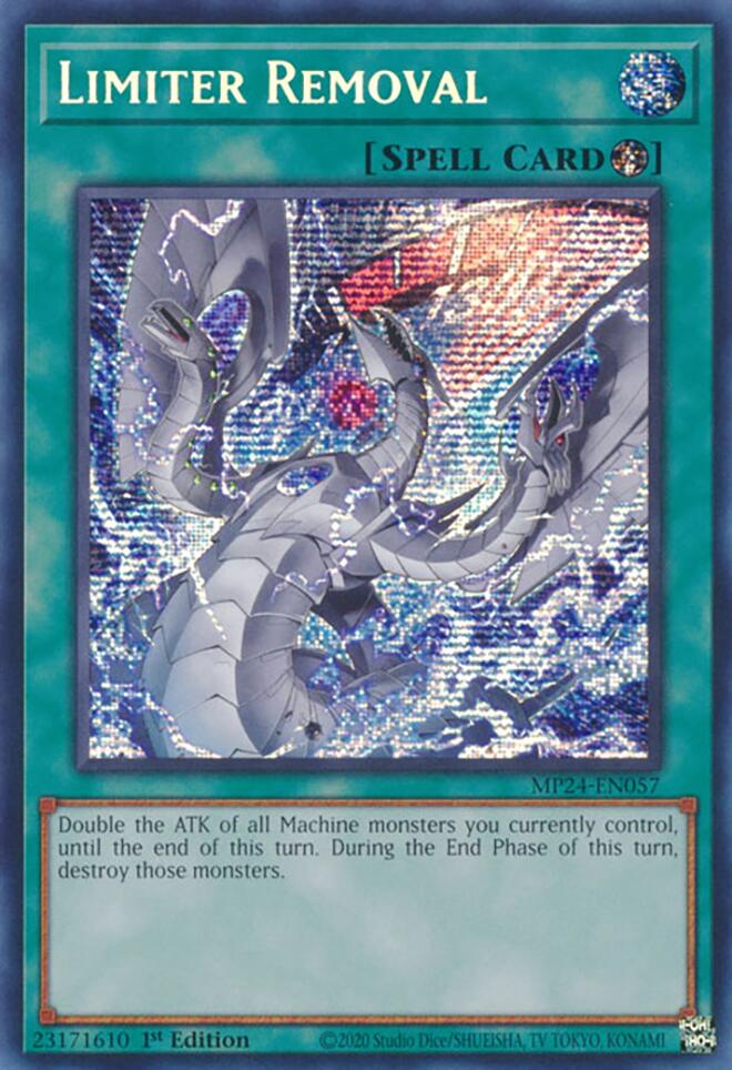 Limiter Removal (Alternate Art) [MP24-EN057] Prismatic Secret Rare | Gaming Infinity