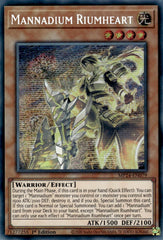 Mannadium Riumheart [MP24-EN079] Prismatic Secret Rare | Gaming Infinity