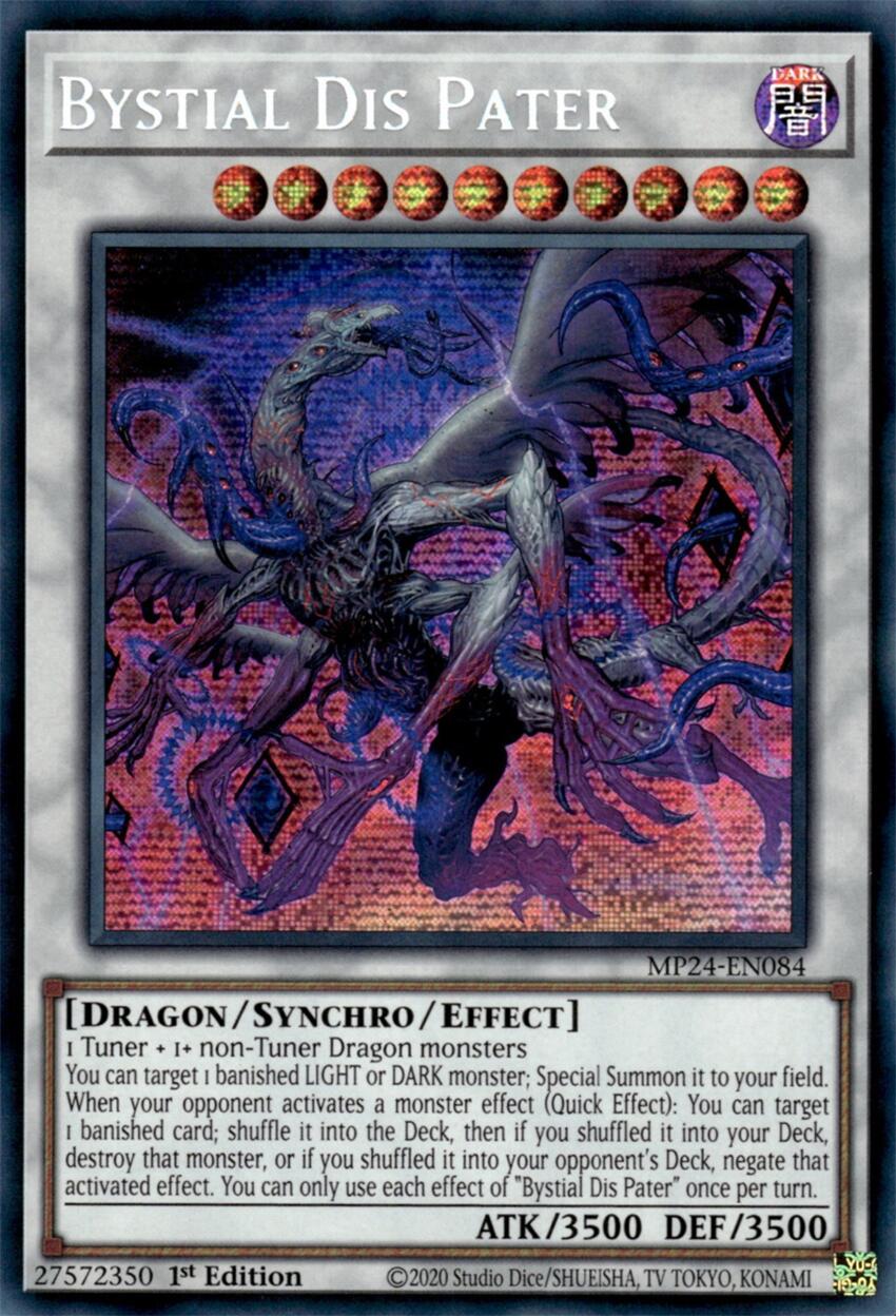 Bystial Dis Pater [MP24-EN084] Prismatic Secret Rare | Gaming Infinity