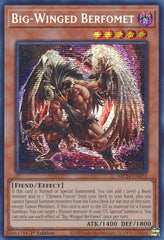 Big-Winged Berfomet [MP24-EN092] Prismatic Secret Rare | Gaming Infinity
