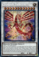 Crimson Dragon (card) [MP24-EN097] Prismatic Secret Rare | Gaming Infinity