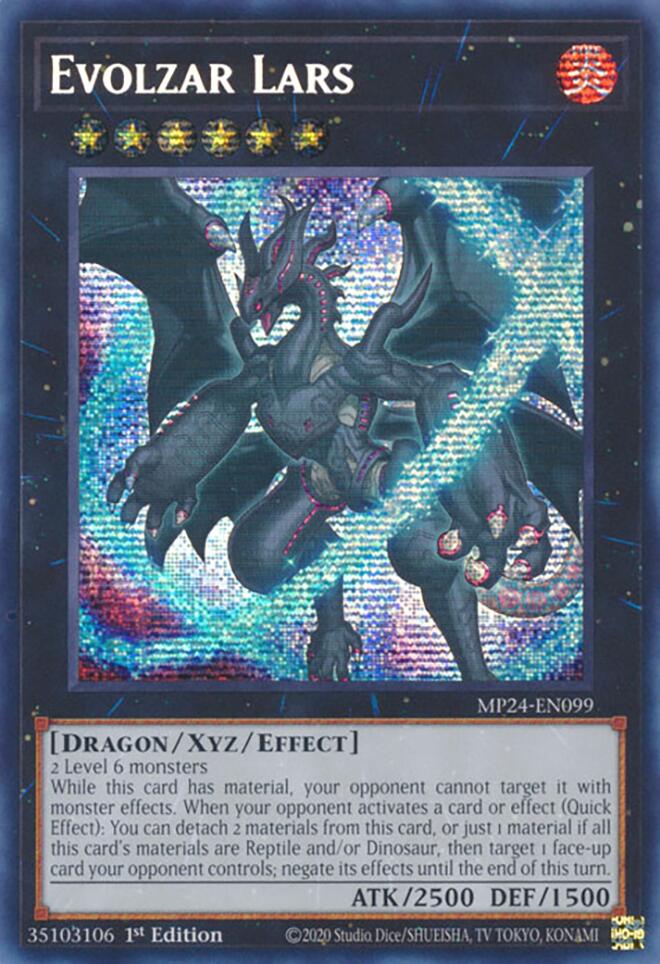 Evolzar Lars [MP24-EN099] Prismatic Secret Rare | Gaming Infinity