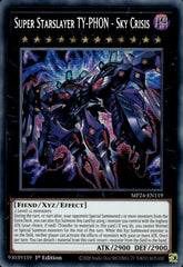 Super Starslayer TY-PHON - Sky Crisis [MP24-EN119] Prismatic Secret Rare | Gaming Infinity