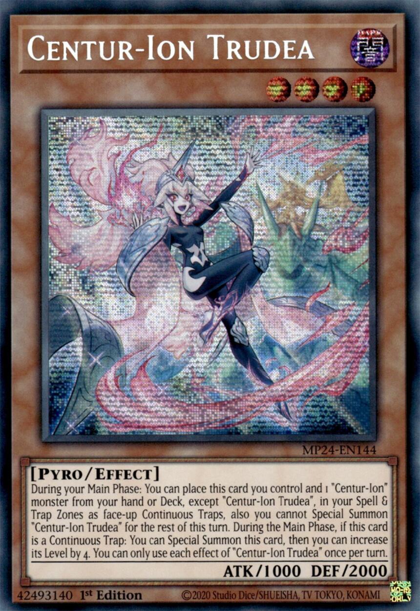 Centur-Ion Trudea [MP24-EN144] Prismatic Secret Rare | Gaming Infinity