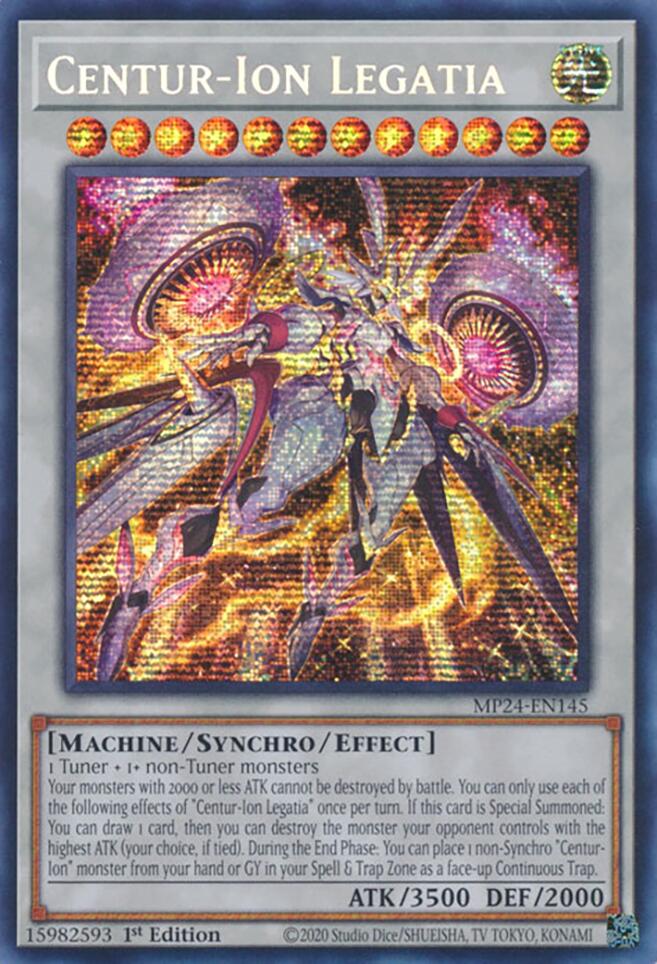 Centur-Ion Legatia [MP24-EN145] Prismatic Secret Rare | Gaming Infinity