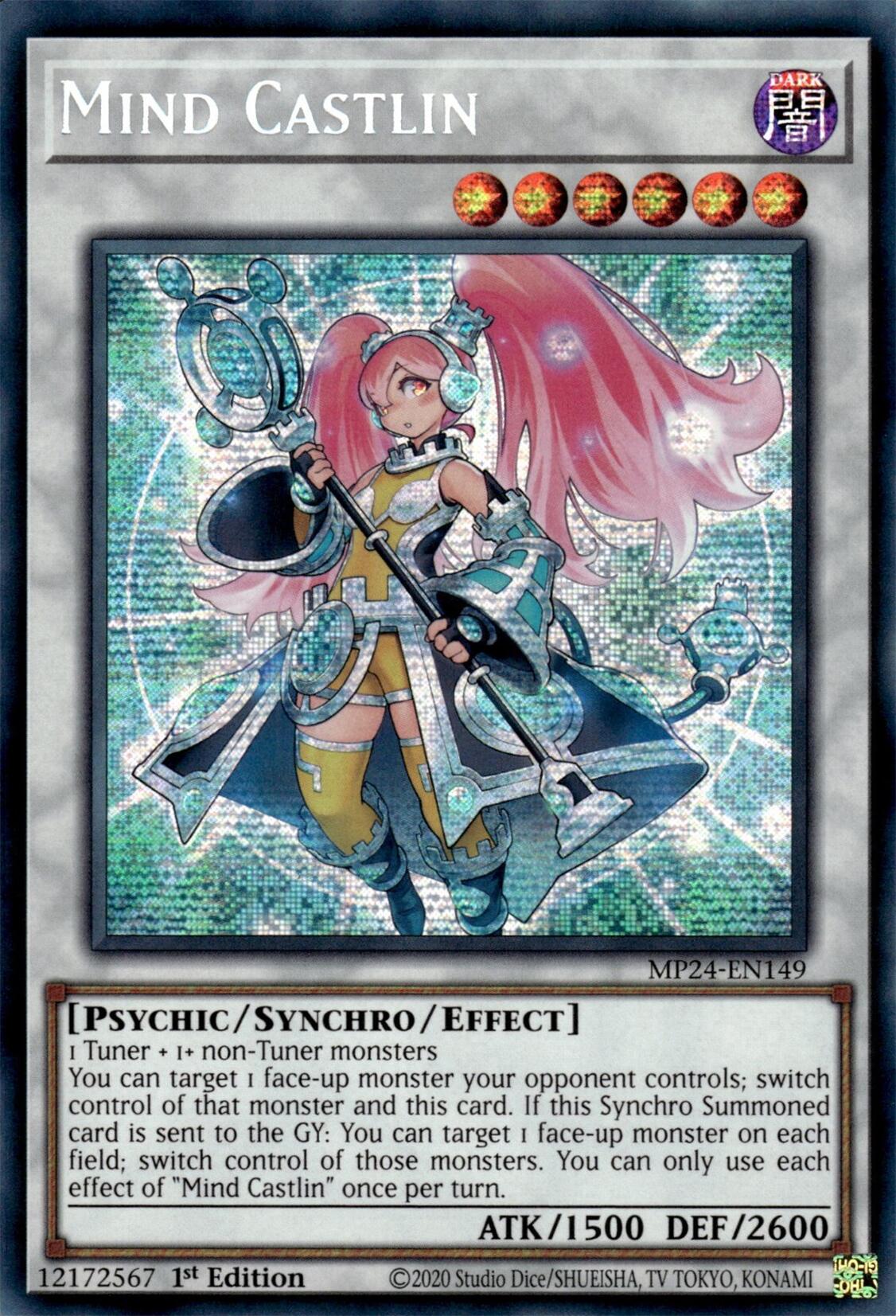 Mind Castlin [MP24-EN149] Prismatic Secret Rare | Gaming Infinity