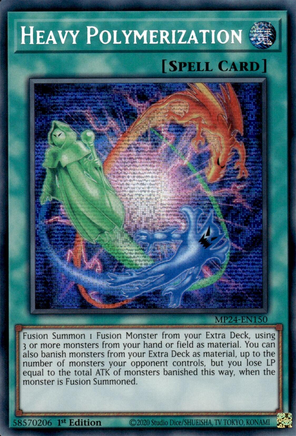 Heavy Polymerization [MP24-EN150] Prismatic Secret Rare | Gaming Infinity