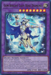 Gem-Knight Lady Rose Diamond [MP24-EN157] Ultra Rare | Gaming Infinity